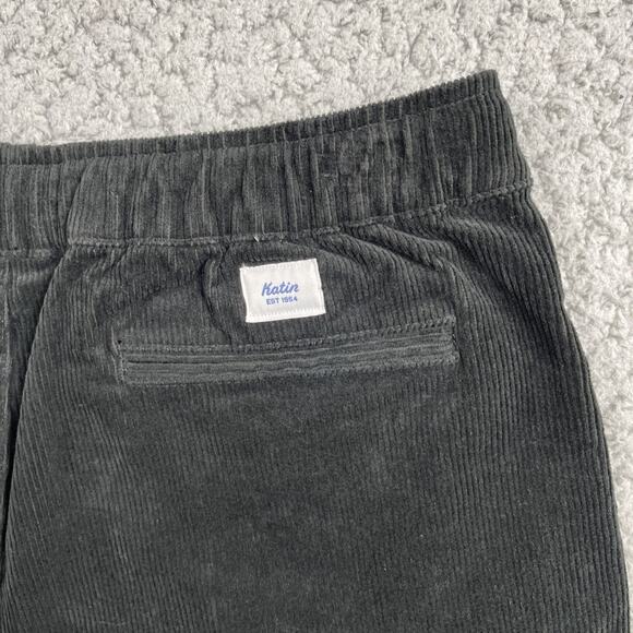 Katin Corduroy Kord Patio Shorts Boys Large 14-16 Elastic Drawstring Surf - Picture 7 of 11